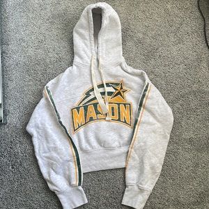 George Mason University Cropped Hoddie small